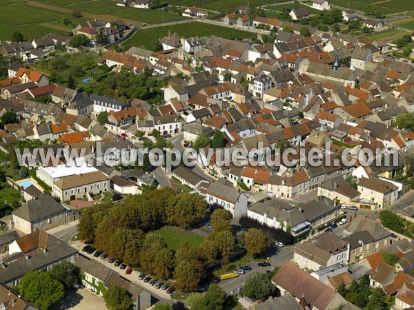 Photo aérienne de Puligny-Montrachet