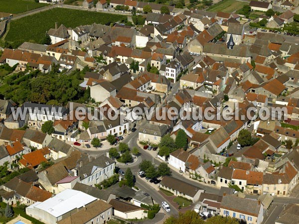 Photo aérienne de Puligny-Montrachet