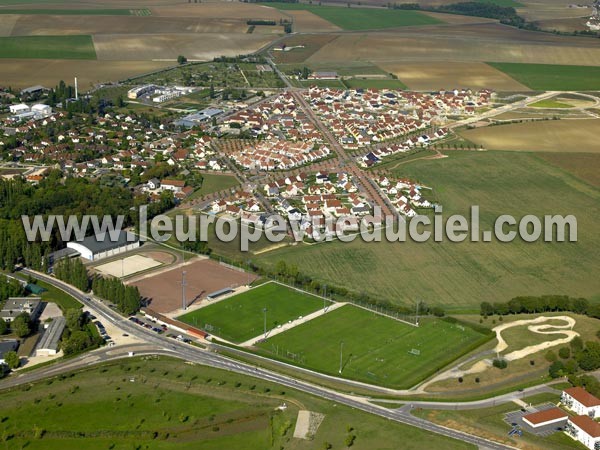 Photo aérienne de Quetigny