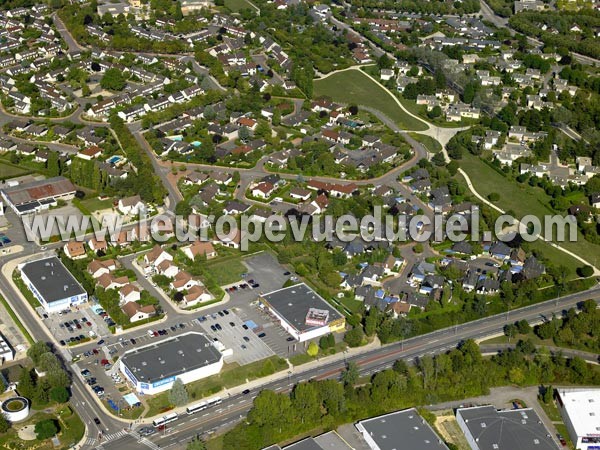 Photo aérienne de Quetigny