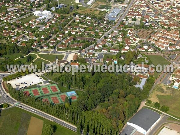 Photo aérienne de Quetigny