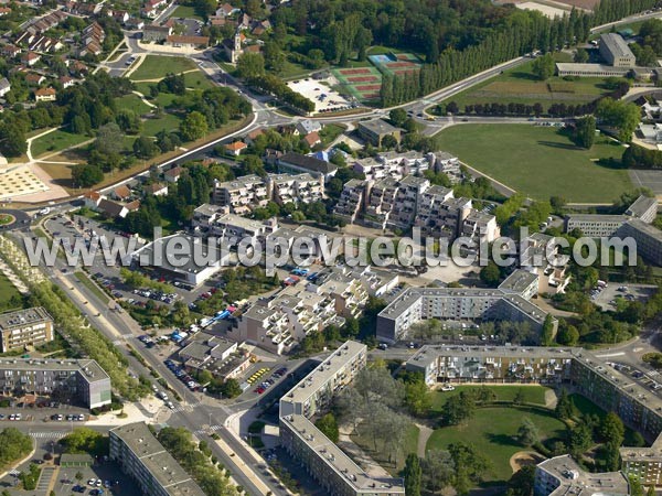 Photo aérienne de Quetigny