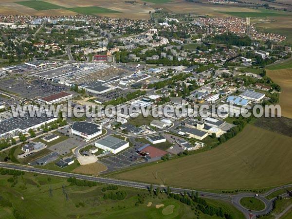 Photo aérienne de Quetigny