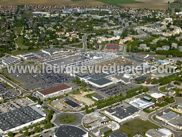 Photo aérienne de Quetigny