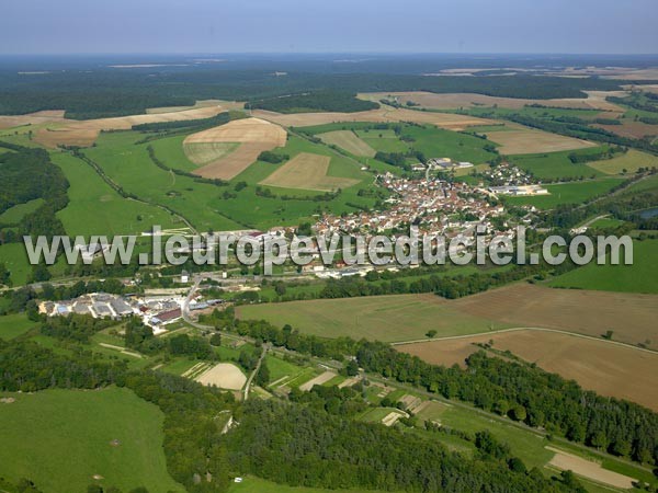 Photo aérienne de Recey-sur-Ource