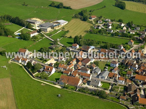 Photo aérienne de Recey-sur-Ource