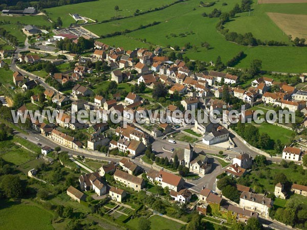 Photo aérienne de Recey-sur-Ource