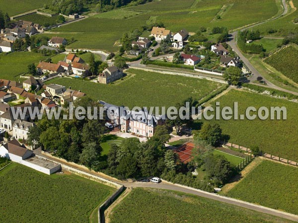 Photo aérienne de Santenay