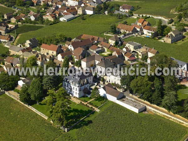 Photo aérienne de Santenay