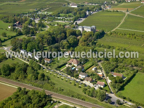 Photo aérienne de Santenay