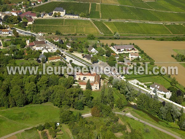 Photo aérienne de Santenay