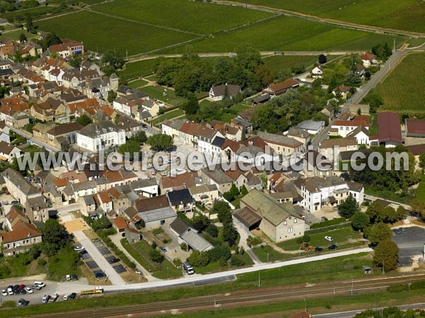 Photo aérienne de Santenay