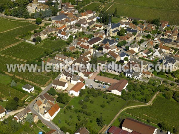 Photo aérienne de Santenay