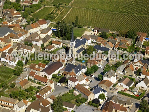 Photo aérienne de Santenay