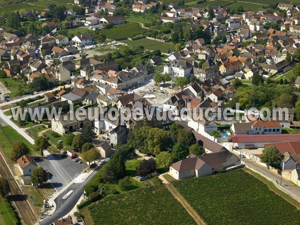 Photo aérienne de Santenay