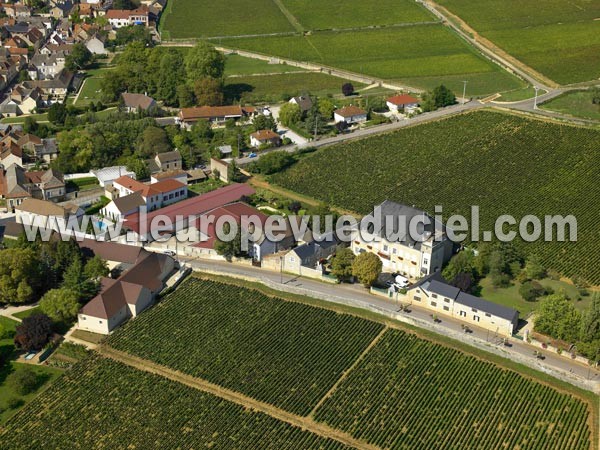 Photo aérienne de Santenay