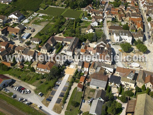 Photo aérienne de Santenay