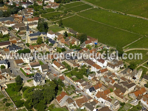 Photo aérienne de Santenay