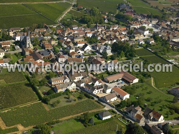 Photo aérienne de Santenay