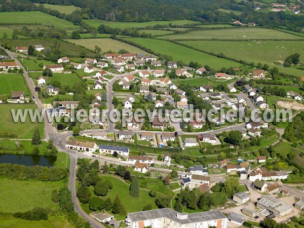 Photo aérienne de Saulieu