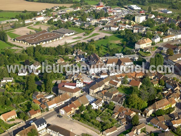 Photo aérienne de Saulieu