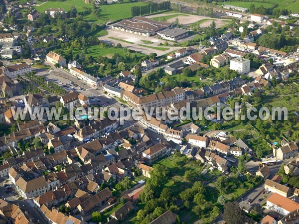 Photo aérienne de Saulieu