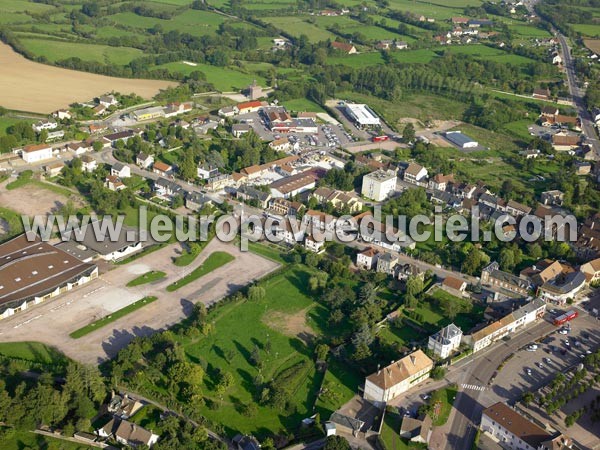 Photo aérienne de Saulieu