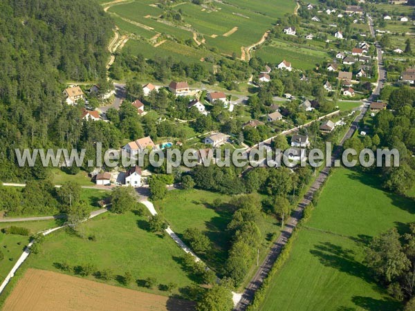 Photo aérienne de Savigny-ls-Beaune