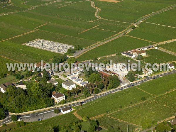 Photo aérienne de Savigny-ls-Beaune