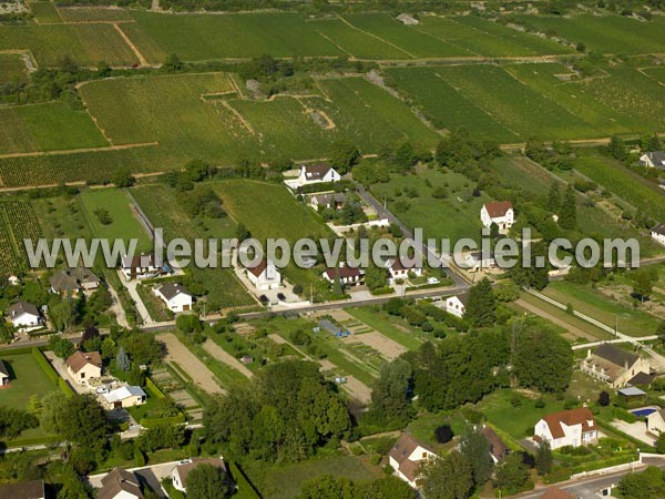 Photo aérienne de Savigny-ls-Beaune