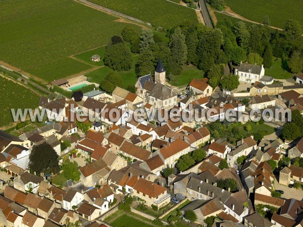 Photo aérienne de Savigny-ls-Beaune