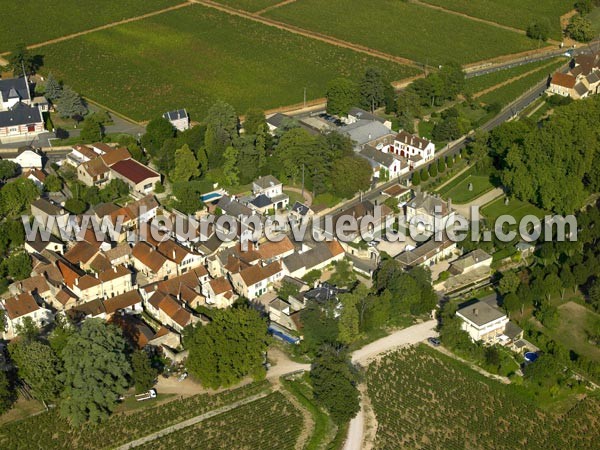 Photo aérienne de Savigny-ls-Beaune