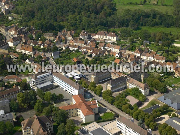 Photo aérienne de Semur-en-Auxois