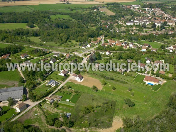 Photo aérienne de Semur-en-Auxois