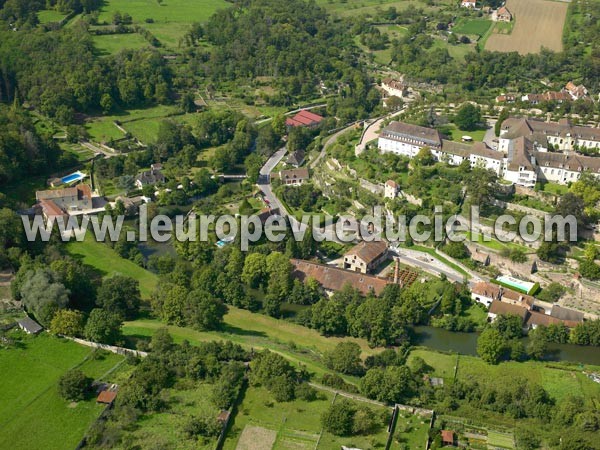 Photo aérienne de Semur-en-Auxois