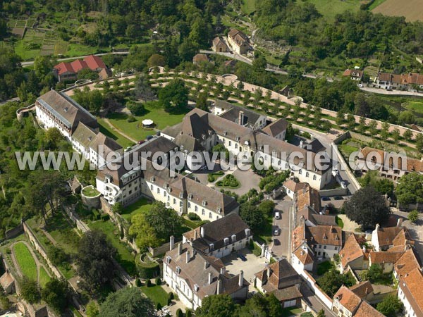 Photo aérienne de Semur-en-Auxois