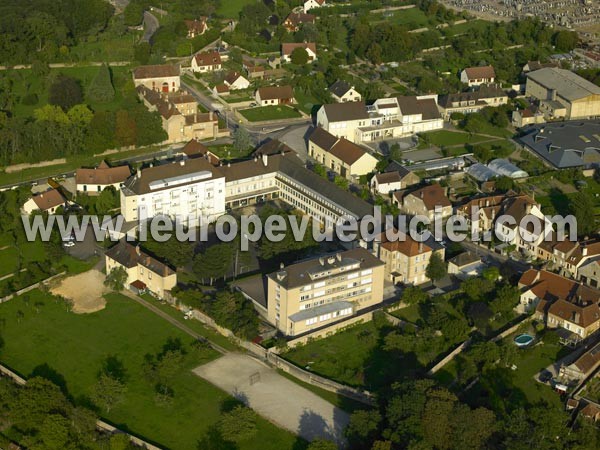 Photo aérienne de Semur-en-Auxois