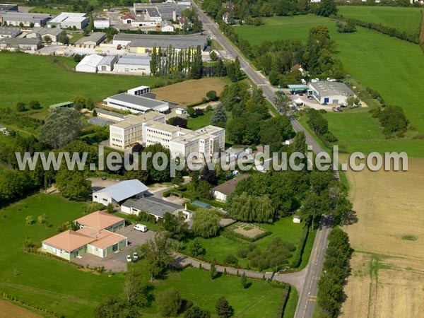 Photo aérienne de Semur-en-Auxois