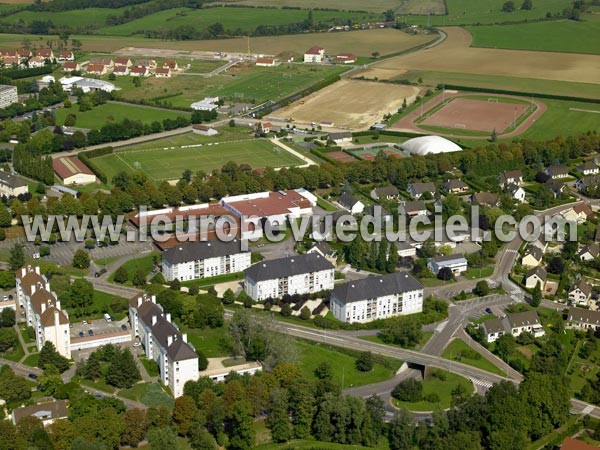 Photo aérienne de Semur-en-Auxois