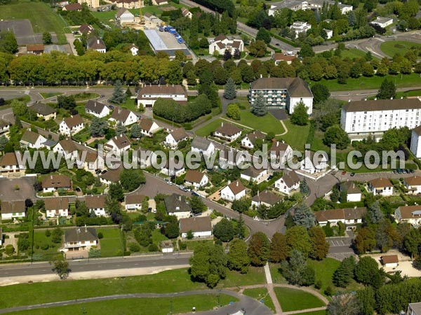 Photo aérienne de Semur-en-Auxois