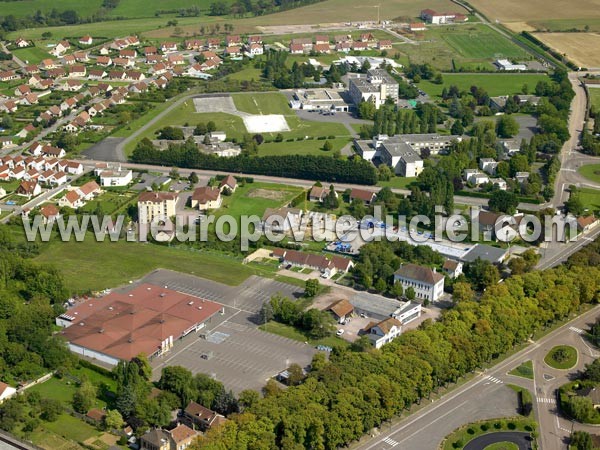 Photo aérienne de Semur-en-Auxois