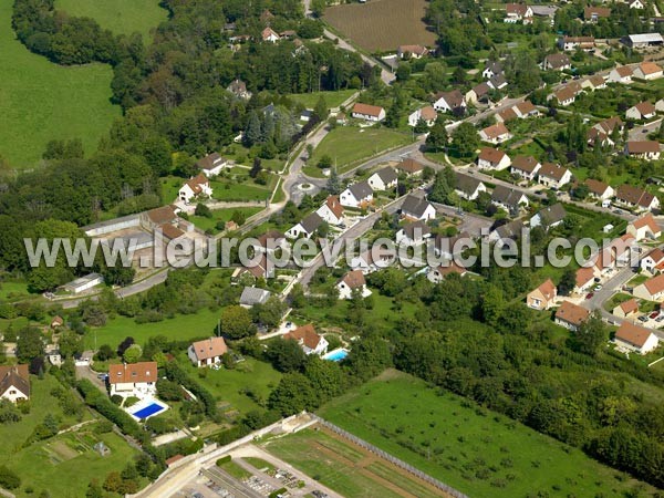 Photo aérienne de Semur-en-Auxois