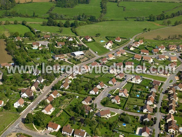 Photo aérienne de Semur-en-Auxois