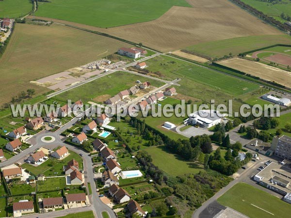 Photo aérienne de Semur-en-Auxois