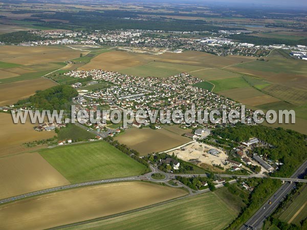 Photo aérienne de Sennecey-ls-Dijon