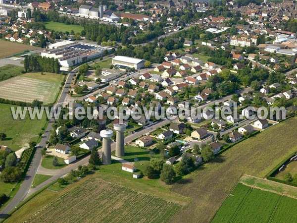 Photo aérienne de Seurre