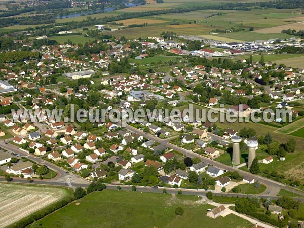 Photo aérienne de Seurre