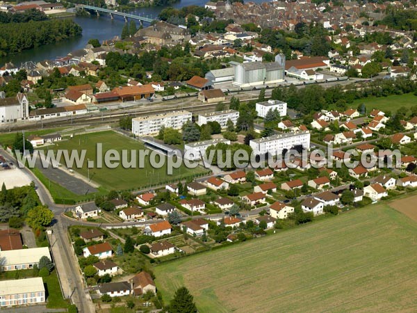 Photo aérienne de Seurre