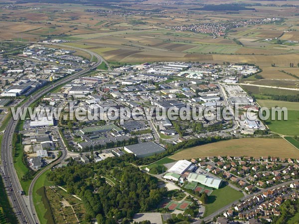 Photo aérienne de Saint-Apollinaire