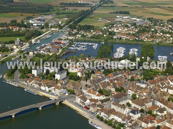 Photo aérienne de Saint-Jean-de-Losne